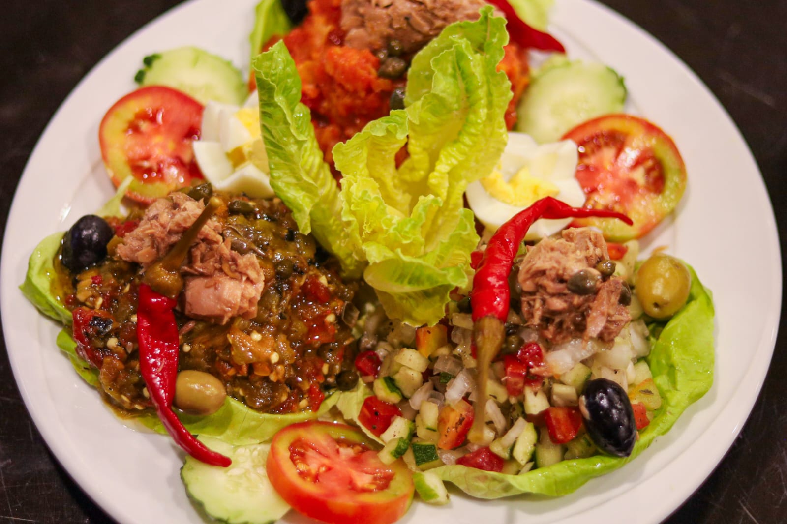 Trio de salades